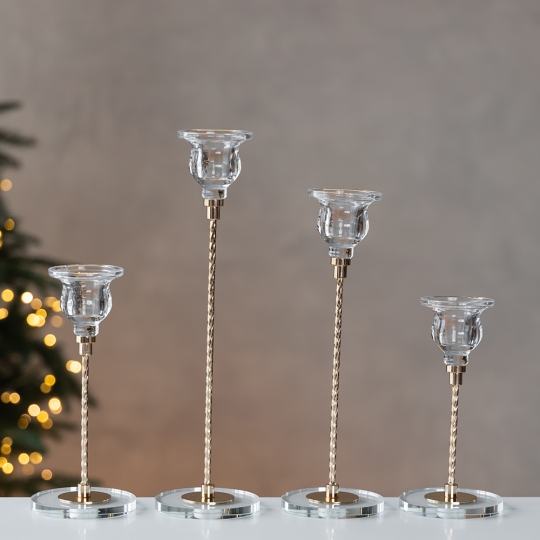 Набір з 4 підсвічників 