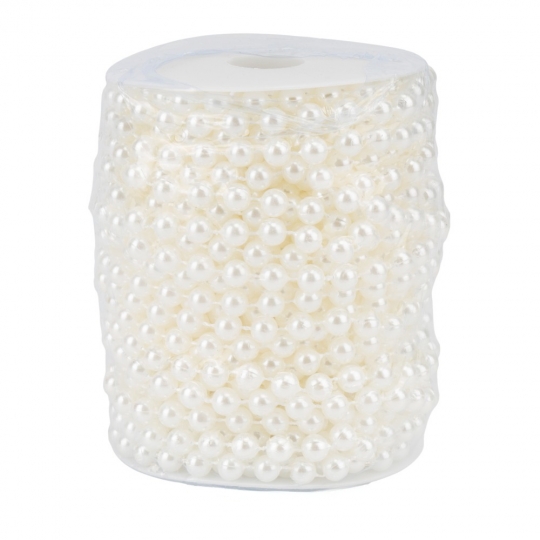 Гірлянда з намистин, біла, 15 м (9275-002) Гірлянда з намистин, біла, 15 м (9275-002)