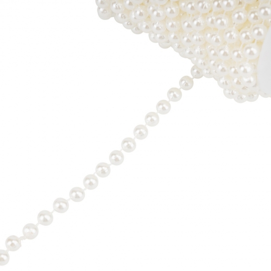 Гірлянда з намистин, біла, 15 м (9275-002) Гірлянда з намистин, біла, 15 м (9275-002)