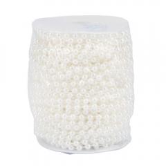 Гірлянда з намистин, біла, 15 м (9275-004)