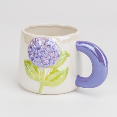 Кружка "Синяя гортензия", 400 мл (4013-008)