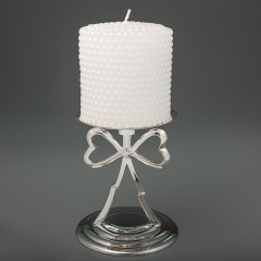 УЦІНКА Свічник  "Бантик" (9*11 см) (сліди ржавчини) (029G)