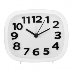Будильник "Пробудження", білий, 12 см (2005-097)