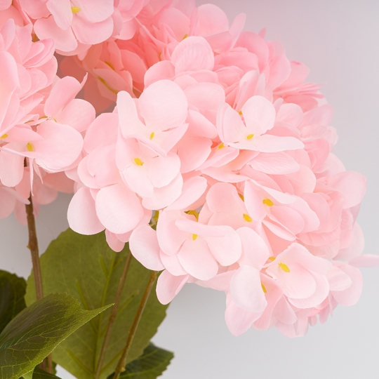 Букет гортензий, 5 бутонов, светло-розовый, 48 см (2026-008/pink) Букет гортензий, 5 бутонов, светло-розовый, 48 см (2026-008/pink)