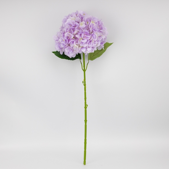 Штучна гортензія, бузкова, 67 см (2026-009/lavender)