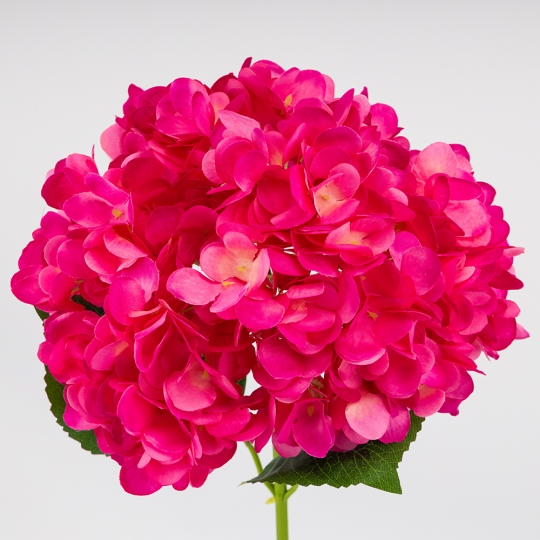 Искусственная гортензия, ярко-розовая, 67 см (2026-009/plum red) Искусственная гортензия, ярко-розовая, 67 см (2026-009/plum red)