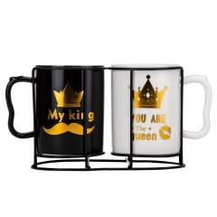 Набор кружек "King and queen", 250 мл * Рандомный выбор дизайна (9111-021)
