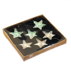 Набір прикрас "Зірки в блискітках" (091NB)