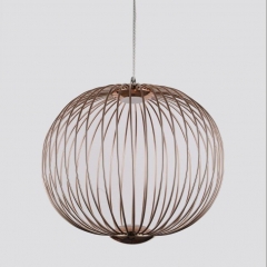 Люстра-подвес металлическая в форме сферы (OU149/WT) (OU149/WT)