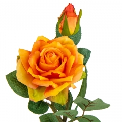 Роза "Лаура", оранжевая, 47 см (9023-048)