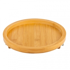 Бамбуковий столик-накладка на підлокітник дивану, 25 см (9031-001)