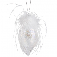 Ялинкова іграшка "Заварний крем", 8 см (6017-139)