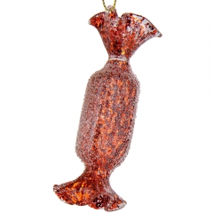 Ялинкова іграшка "Білочка", 9 см (6017-143)