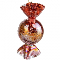 Ялинкова іграшка "Льодяник", 10 см (6017-144)