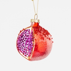 Елочная игрушка "Гранат", 8 см СПАСЕННАЯ ПОЗИЦИЯ (6043-011)