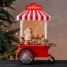 Новогодний фонарь с подсветкой и музыкой 