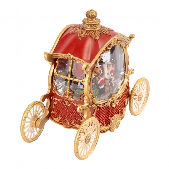 Новорічний ліхтар з підсвіткою та музикою 