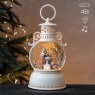 Новорічний ліхтар з підсвіткою та музикою 