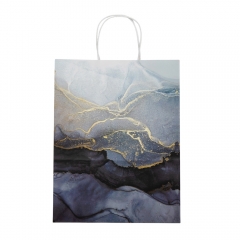 Подарунковий пакет "Золоті бризки", 18,5*25,5 см (9078-001)