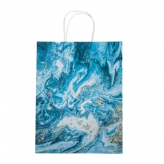 Подарунковий пакет "Золоті бризки", 18,5*25,5 см (9078-001)