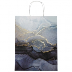 Подарунковий пакет "Золоті бризки", 25,5*33 см (9078-002)