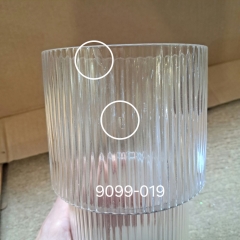 УЦІНКА Ваза "Чиста елегантність", 24 см(Скол,бульбашки) (00BR-9099-019/1)