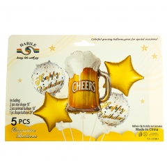 Набір повітряних куль "Чоловічий" *рандомний вибір дизайну (8508-016)