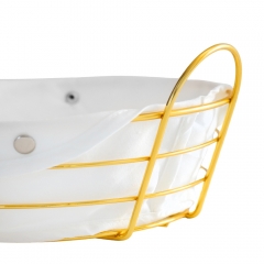 Хлібниця металева "Запашна здоба", 24 * 7 см (9203-009)