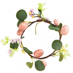 Декоративний вінок «Великодній», 21 см (5004-072)