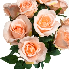 Букет з персикових троянд, 48 см (8409-022)