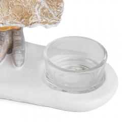 Підсвічник "Принцеса з кроликом" 16 см (6014-054)