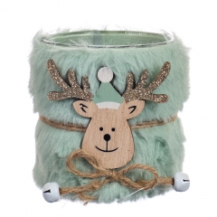 Підсвічник "Пухнастий" блакитний (6003-040)