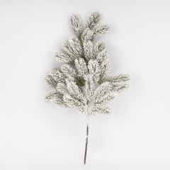 Декоративна гілка "Ялина в снігу", 56 см (9256-009)