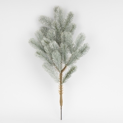 Декоративна гілка "Засніжена ялина", 47 см (9256-010)