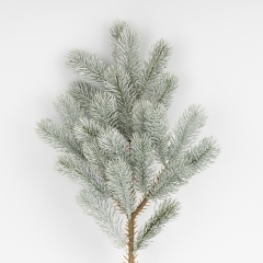Декоративна гілка "Засніжена ялина", 47 см (9256-010)