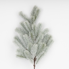 Декоративна гілка "Засніжена ялина", 55 см (9256-012)