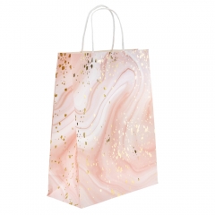 Подарунковий пакет "Золоте мереживо", 24,5*31 см * Рандомний вибір дизайну (9215-008)