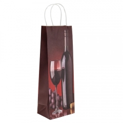 Подарунковий пакет "Шляхетний смак", 12,5*35 см * Рандомний вибір дизайну (9215-009)