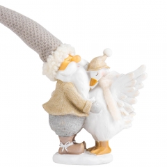 Фигурка "Дед с лебедем", 16 см (6014-045)