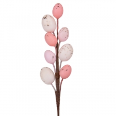 Декоративна гілочка «Рожеві барви», 26 см (5008-009)