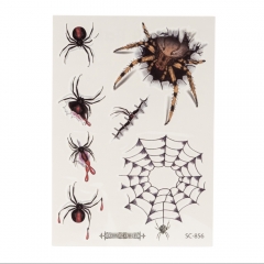 Серія тимчасових тату "Павуки", (5102-035)