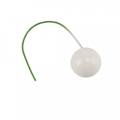 Набір декоративних ягідок "Перли", білий, 200 шт, 6,5 см (9223-019)