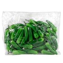 Набор искусственных перцев, 50 шт, зелёный, 5,3 см (9223-025)