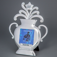 Фоторамка "Водолей" (15 см) Плохая упаковка, микроцарапины, черные точки (317N)