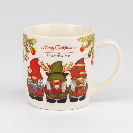 Кружка с блюдцем и ложечкой 