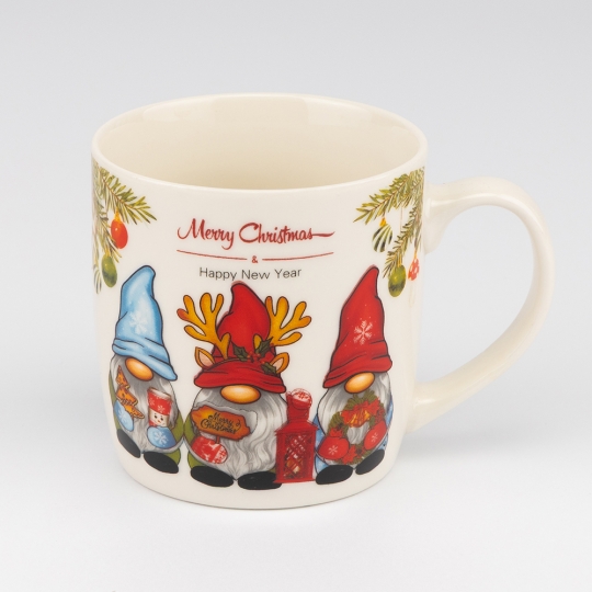 Кружка с блюдцем и ложечкой 