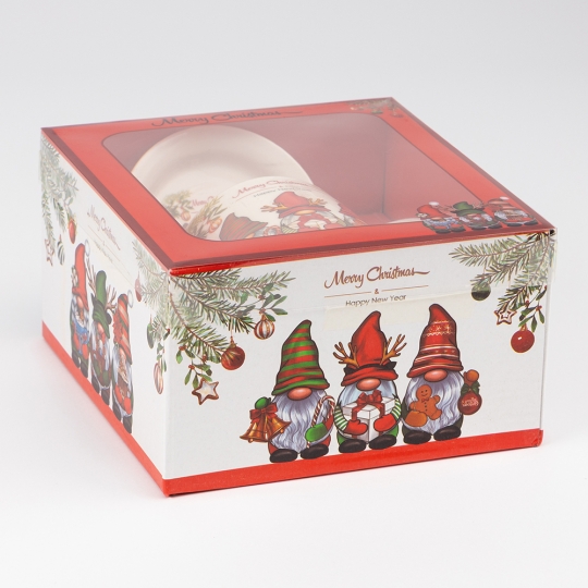 Кружка с блюдцем и ложечкой 