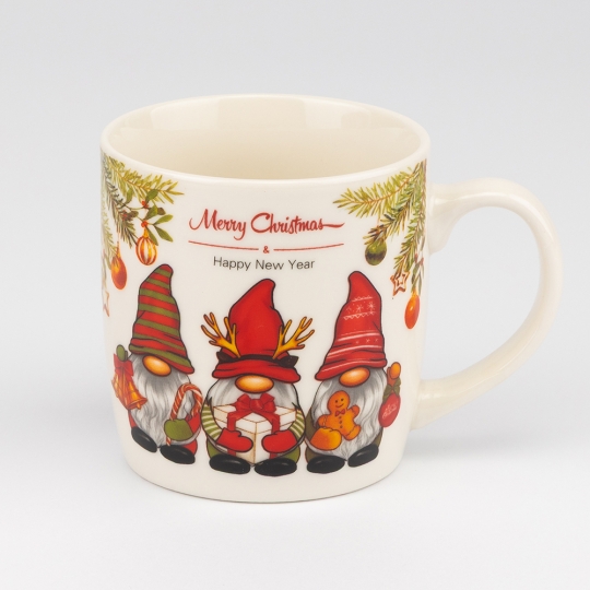 Кружка с блюдцем и ложечкой 