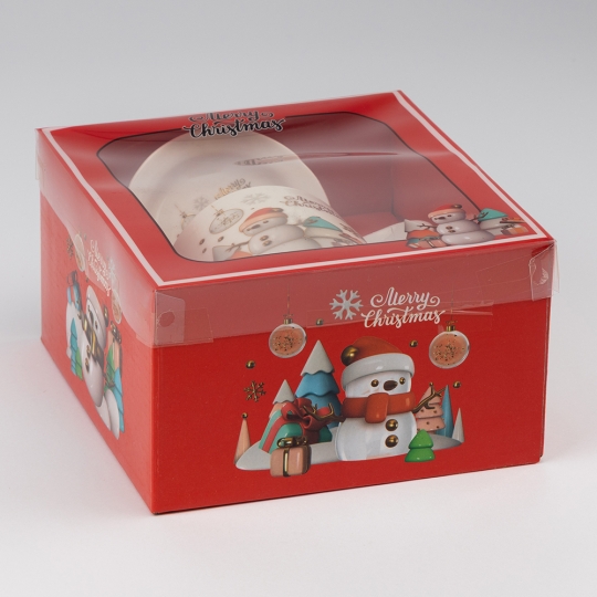 Кружка з блюдцем та ложечкою 