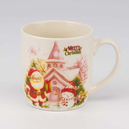 Кружка з блюдцем та ложечкою 